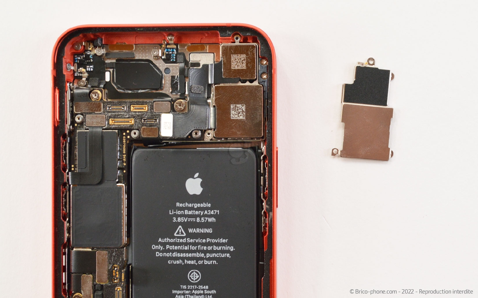 Comment changer le châssis complet sur iPhone 12 Mini photo 3